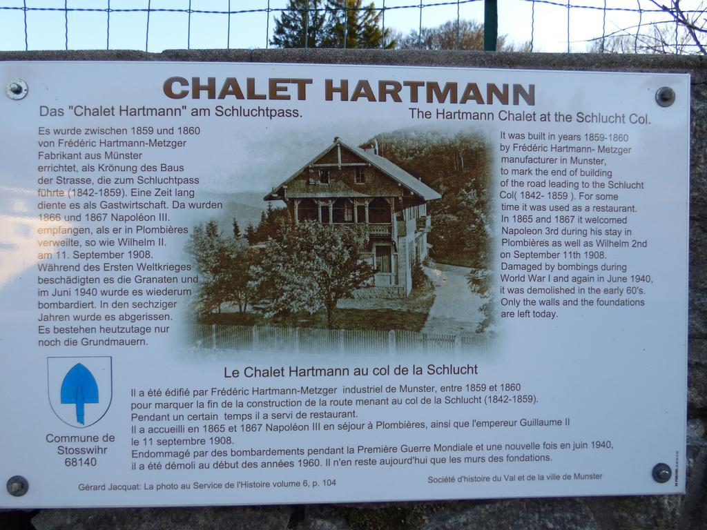 Hotel Restaurant Du Chalet Stosswihr Luaran gambar